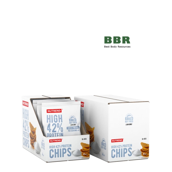 High Protein Chips 40g, NUTREND фото