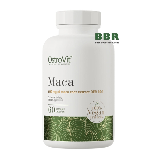 Maca 600mg 60 Caps, OstroVit фото