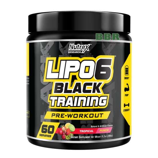 Lipo-6 Black Pre-Workout 60 Servings, Nutrex фото