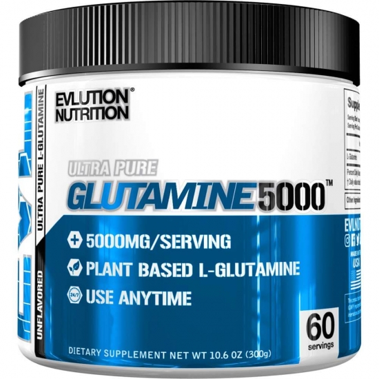 Glutamine 5000 60 Servings 300g, EVL картинка Glutamine 5000 60 Servings 300g, EVL фото