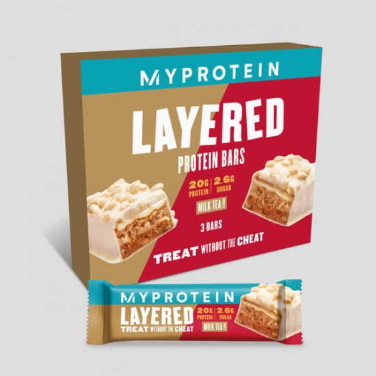 Layered Protein 3 Bars Variety Pack 3x60g, MyProtein фото