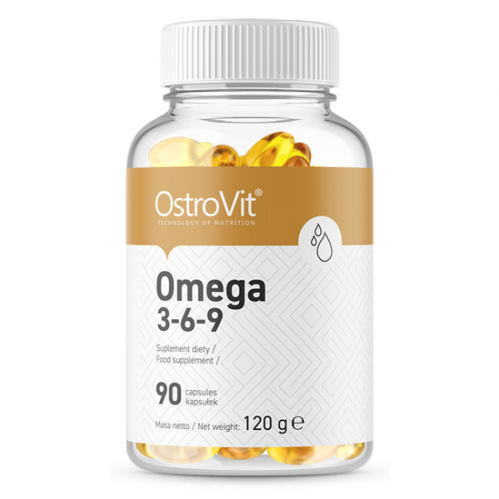 Omega 3-6-9 90 caps, OstroVit фото