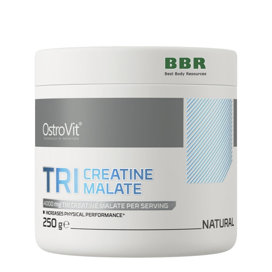 Tri Creatine Malate 250g, OstroVit фото