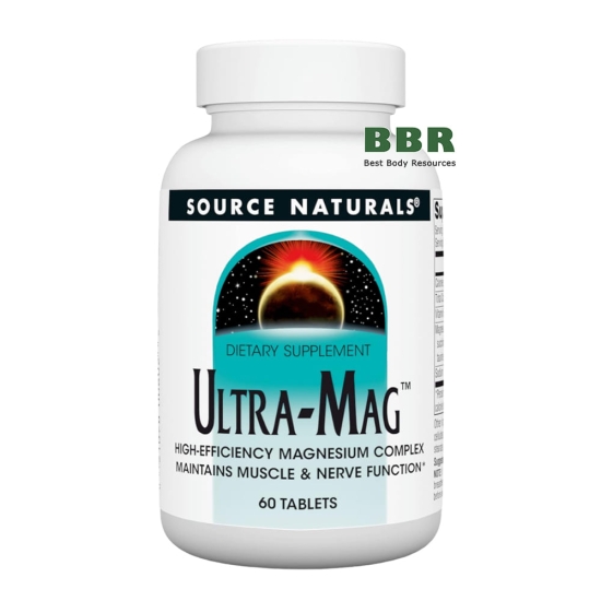 Ultra-Mag Magnesium Complex 60 Tabs, Source Naturals картинка Ultra-Mag Magnesium Complex 60 Tabs, Source Naturals фото