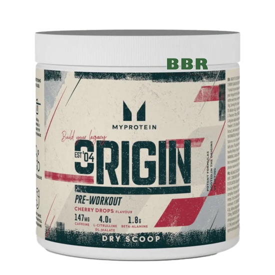Origin Pre-Workout 288g, MyProtein фото