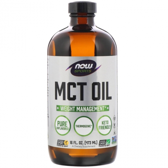 MCT Oil 473ml, NOW Foods фото