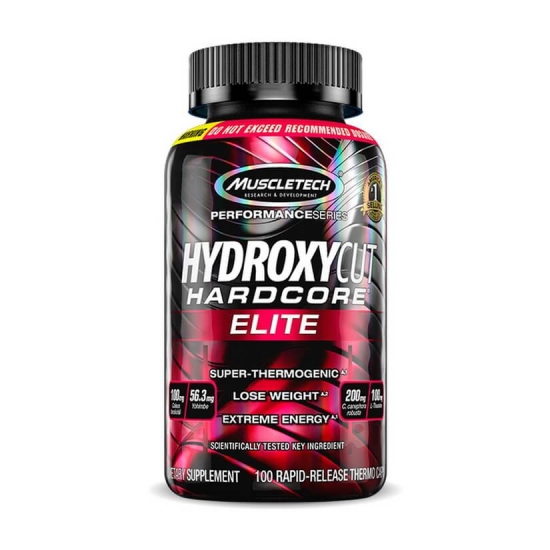 Hydroxycut Hardcore Elite 100 Caps, MuscleTech фото