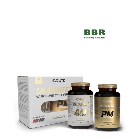 Ultra Test AM PM Formula 180 Caps, Evolite фото