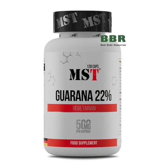 Guarana 500mg 120 Caps, MST фото