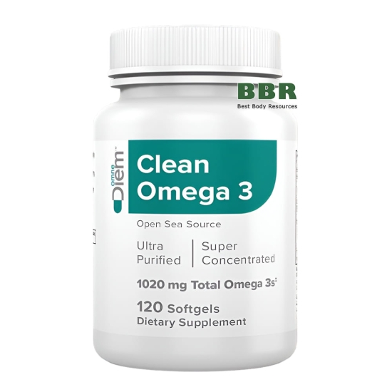 Clean Omega 3 120 Softgels, Omne Diem фото