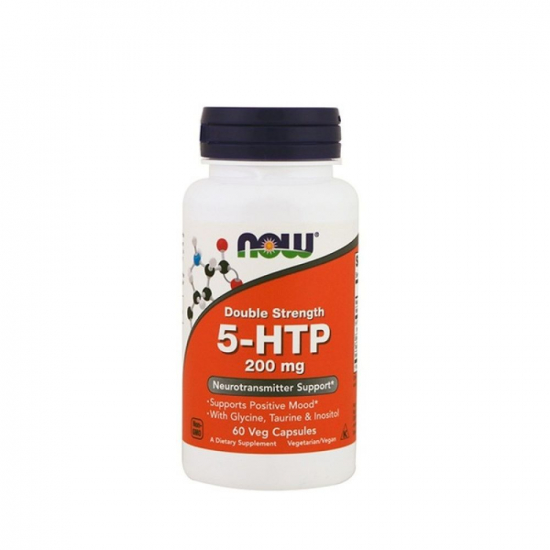 5-HTP 200mg 60 Veg Caps, NOW Foods фото