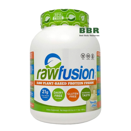 Raw Fusion Plant Protein 1800g, SAN фото