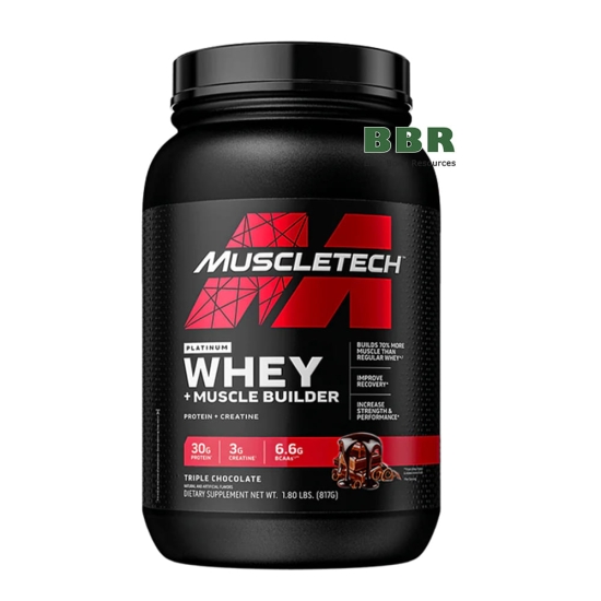 Platinum Whey Muscle Builder 817g, MuscleTech фото