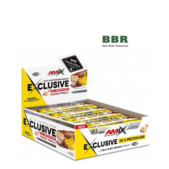 Exclusive Protein Bar 85g, Amix фото