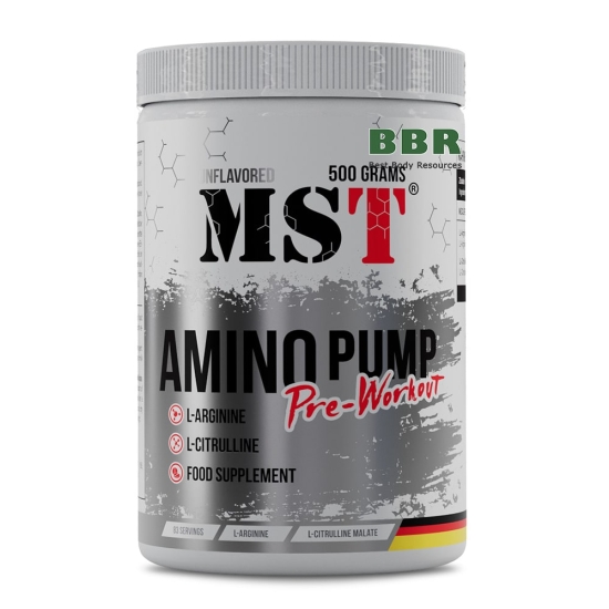 Amino PUMP Pre-Workout 500g, MST фото