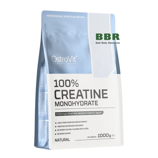 100% Creatine Monohydrate 1000g, OstroVit картинка 100% Creatine Monohydrate 1000g, OstroVit фото