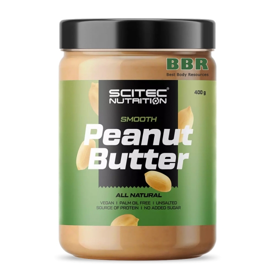 All Natural Peanut Butter 400g, Scitec Nutrition фото