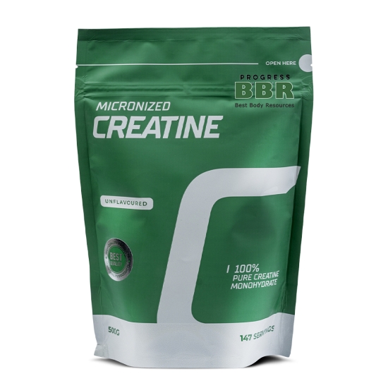 Micronized Creatine Monohydrate 500g, Progress Nutrition фото