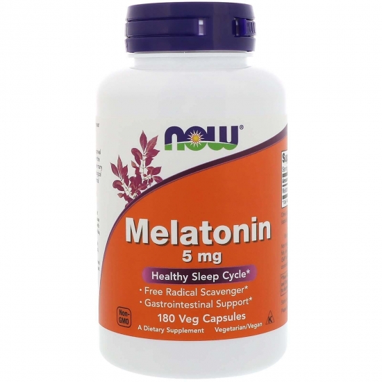 Melatonin 10mg 100 Caps, NOW Foods фото