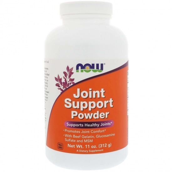 Joint Support Powder 312g, NOW Foods фото