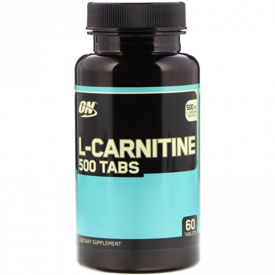 L-Carnitine 500 60 Tabs, Optimum Nutrition картинка L-Carnitine 500 60 Tabs, Optimum Nutrition фото