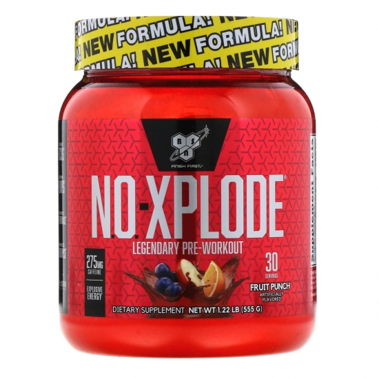N.O.-Xplode Caffeine Free 555g, BSN фото