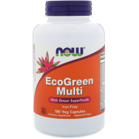 EcoGreen Multi 90 Caps, NOW Foods