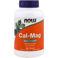 Cal-Mag 100 Tabs, NOW Foods