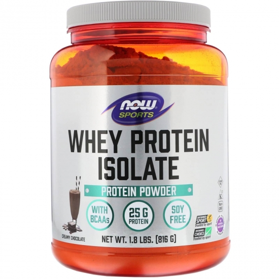 Whey Protein Isolate 816g, NOW Foods фото