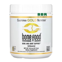 Bone Food and Joint Support 411g, California GOLD Nutrition