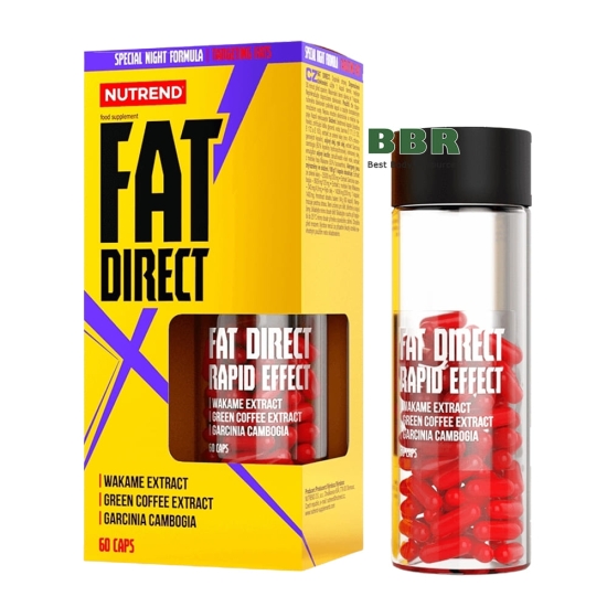 FAT Direct Night Formula 60 Caps, NUTREND фото
