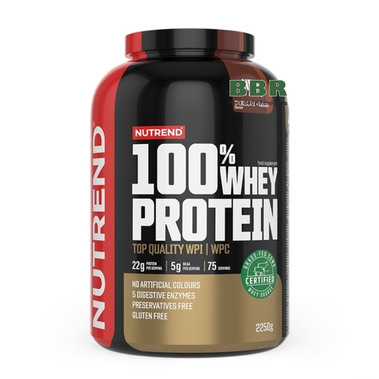 100% Whey Protein 2250g, Nutrend фото