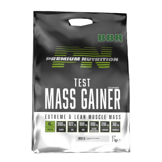Test Mass Gainer 7kg, Premium Nutrition картинка Test Mass Gainer 7kg, Premium Nutrition фото