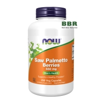 Saw Palmetto Berries 250 Veg Caps, NOW Foods