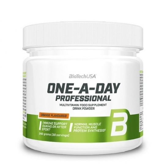 One a Day Professional 30 Servings 240g, BioTechUSA (Orange) фото