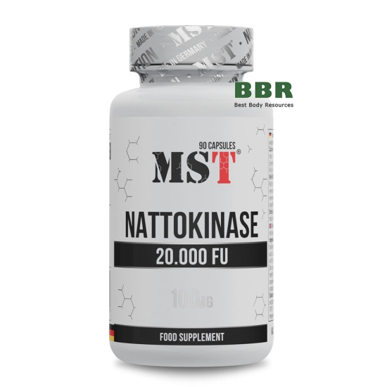 Nattokinase 100mg 20000FU 90 Caps, MST фото
