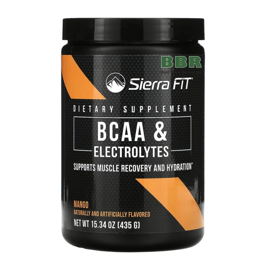 BCAA & Electrolytes 435g, Sierra Fit фото