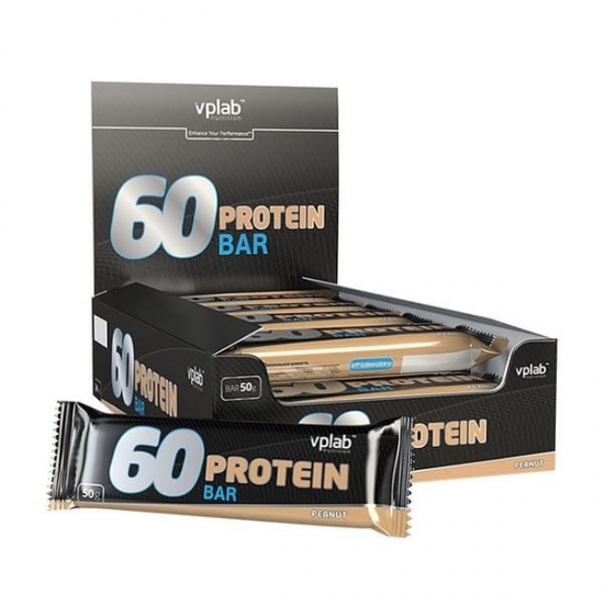 60% Protein Bar 50g, VP Labs картинка 60% Protein Bar 50g, VP Labs фото