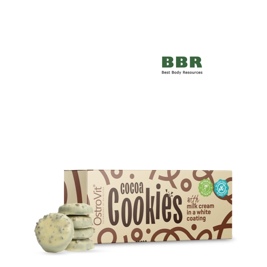 Cocoa Cookies 128g, OstroVit фото