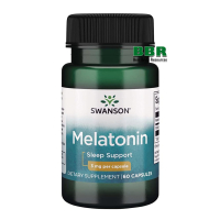 Melatonin 3mg 60 Caps, Swanson