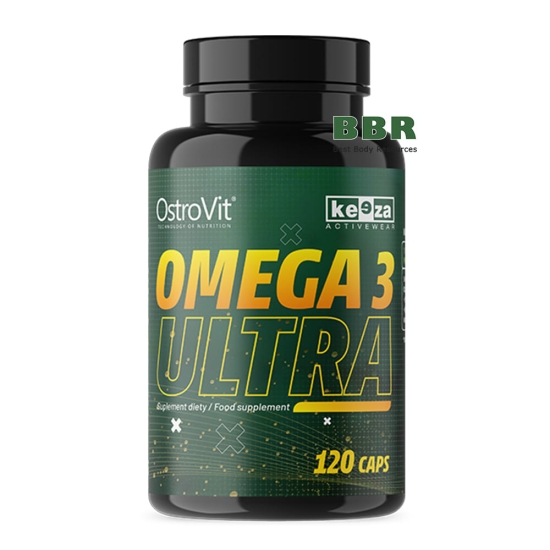 Omega 3 Ultra 120 Softgels, OstroVit Keeza фото