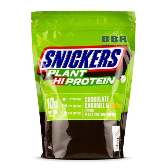 Snickers Plant Protein Powder 420g, Mars фото
