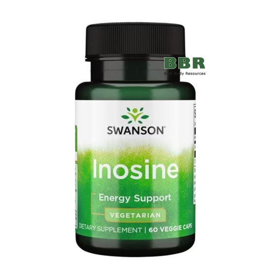 Inosine 60 Veg Caps, Swanson фото