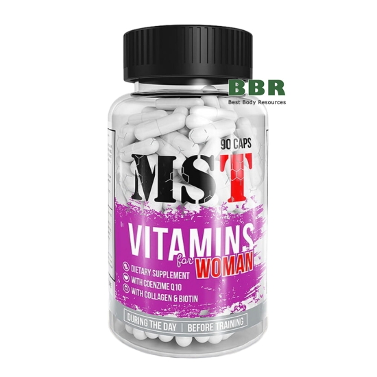 Vitamins for Women 90 Caps, MST картинка Vitamins for Women 90 Caps, MST фото