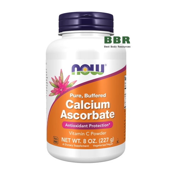 Calcium Ascorbate Vitamin C 227g, NOW Foods фото
