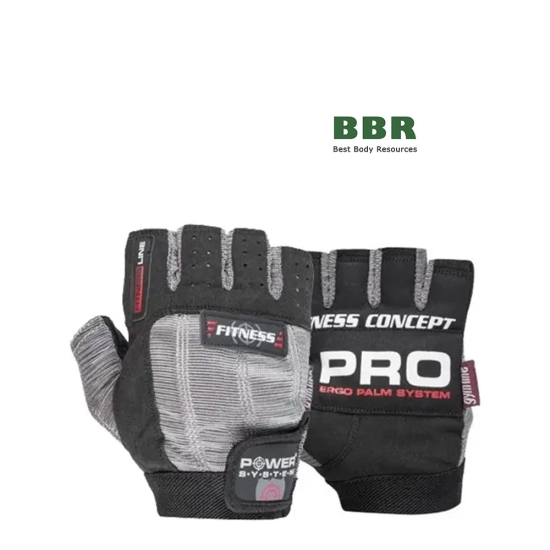 Перчатки для фитнеса PS-2300 Black/Grey, Power System фото