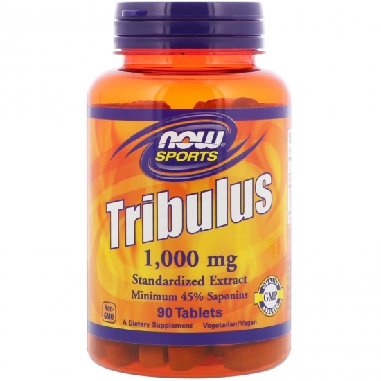 Tribulus 1000mg 90 Tab, NOW Foods фото