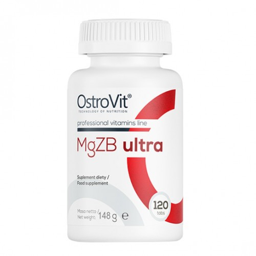 MgZB Ultra 120 Tabs, OstroVit картинка MgZB Ultra 120 Tabs, OstroVit фото