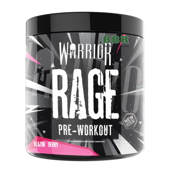 Rage Pre-Workout 45 Servings, Warrior фото
