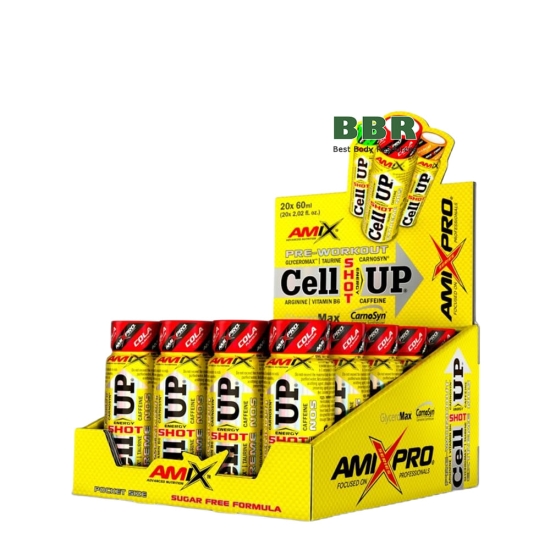 Pre-Workout CellUP Energy Shot 60ml, Amix картинка Pre-Workout CellUP Energy Shot 60ml, Amix фото